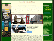 Tablet Screenshot of london-reiseinfo.de